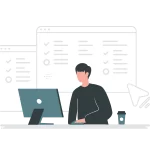 Illustrations-man-pc